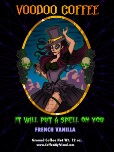 Voodoo Witch Doctress French Vanilla Flavored Coffee